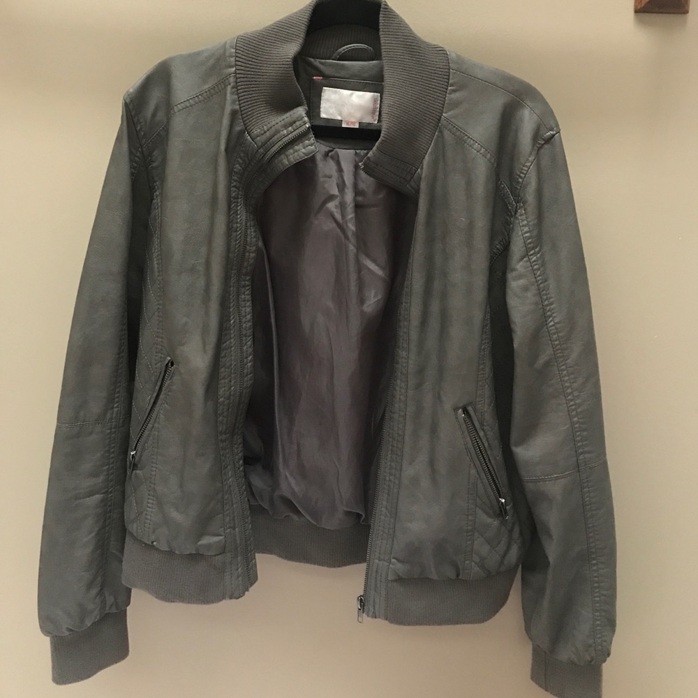 NWOT! XHILARATION "Fake" Leather Jacket!