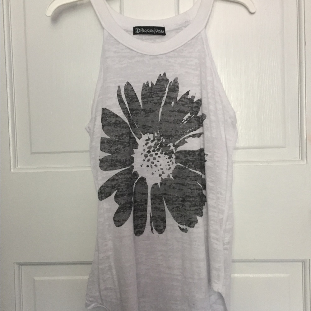 black sunflower halter top