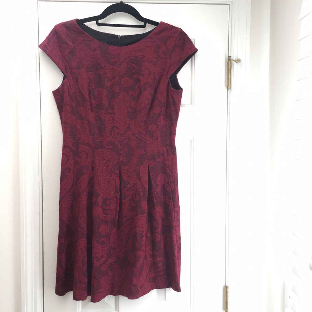 Burgundy AB Studio dress medium