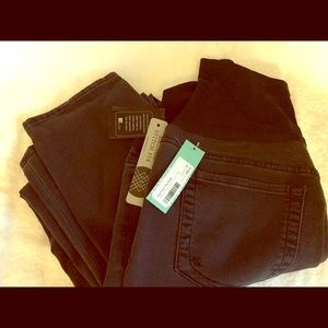Black Maternity Skinny Jeans