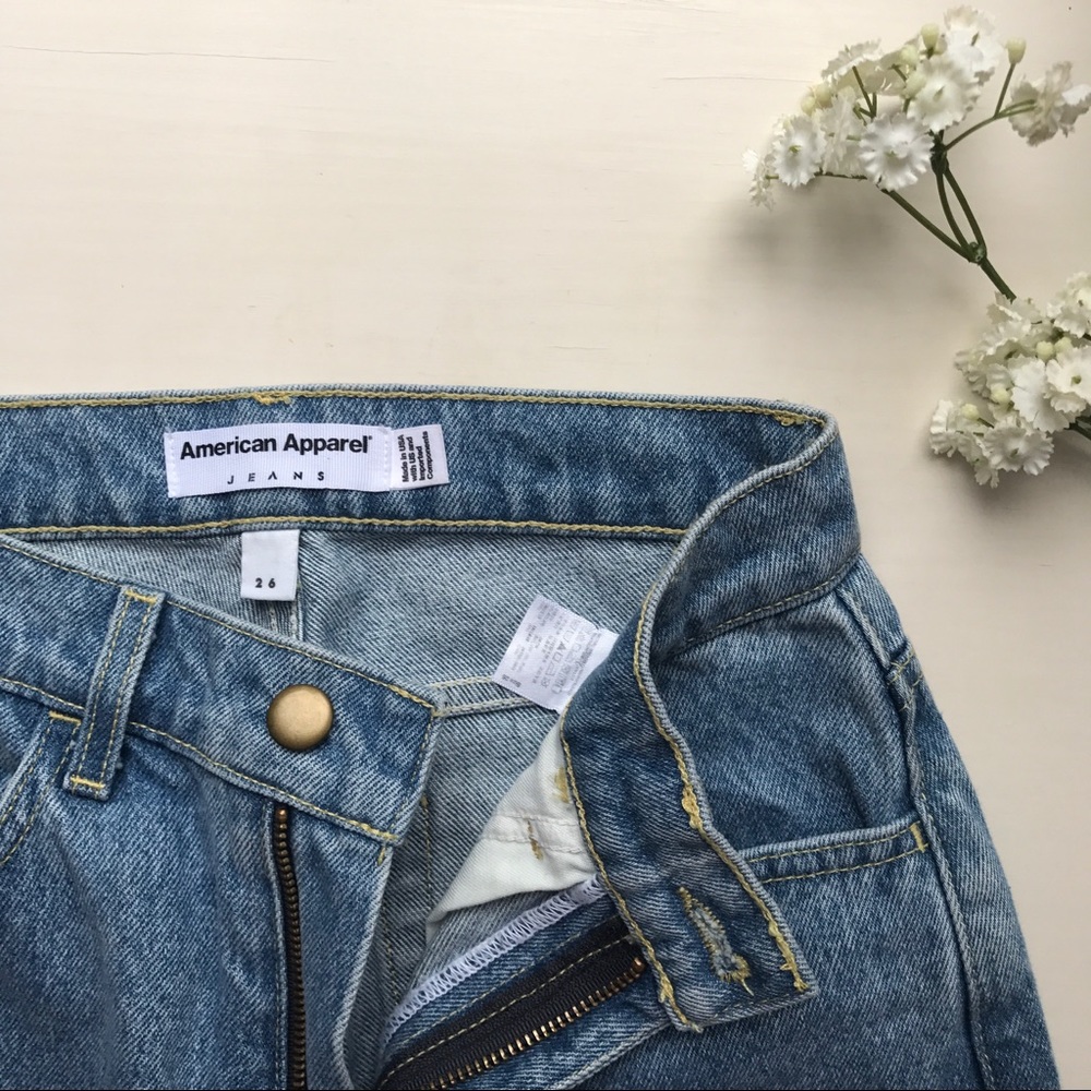 American Apparel Mom Jeans