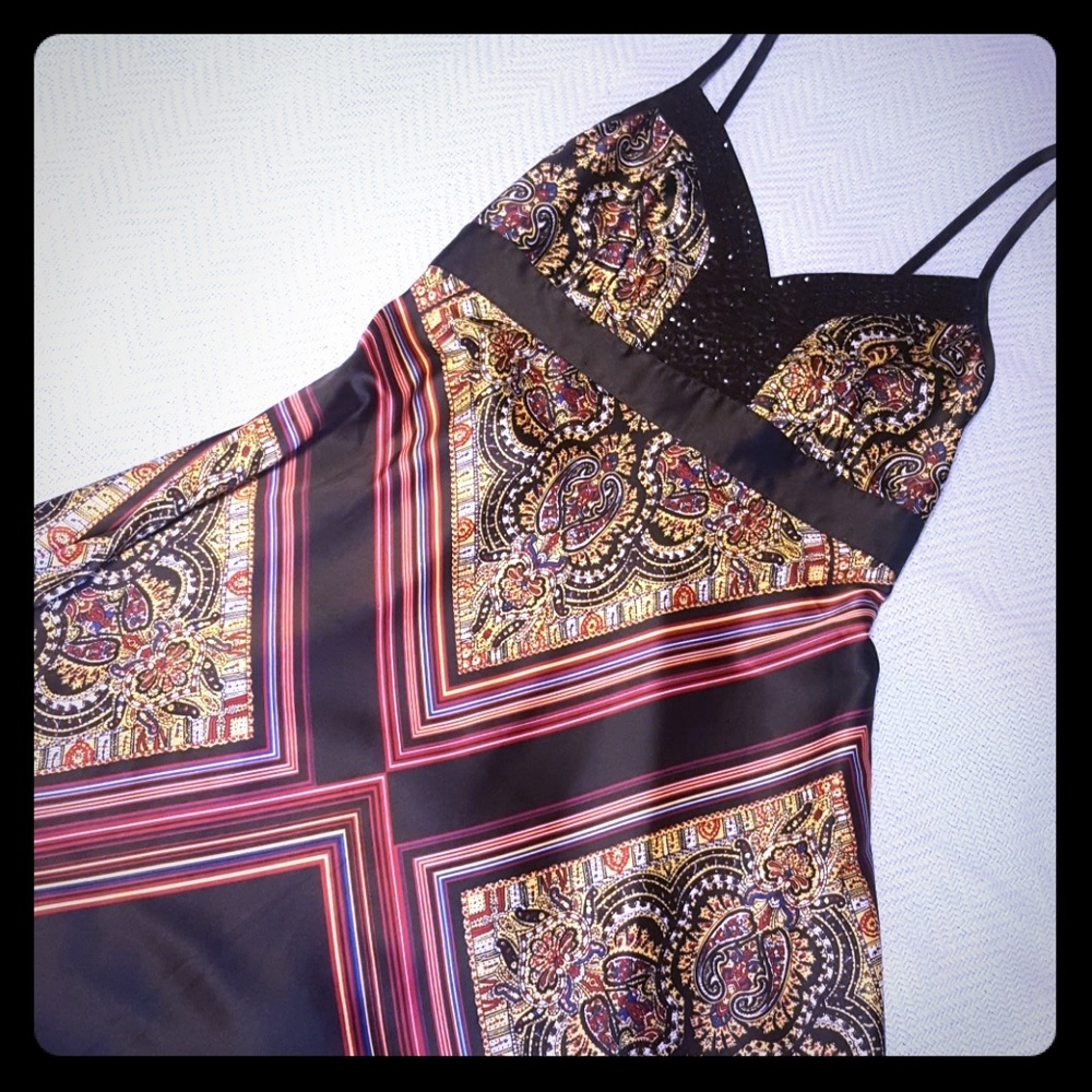 The Limited paisley dress