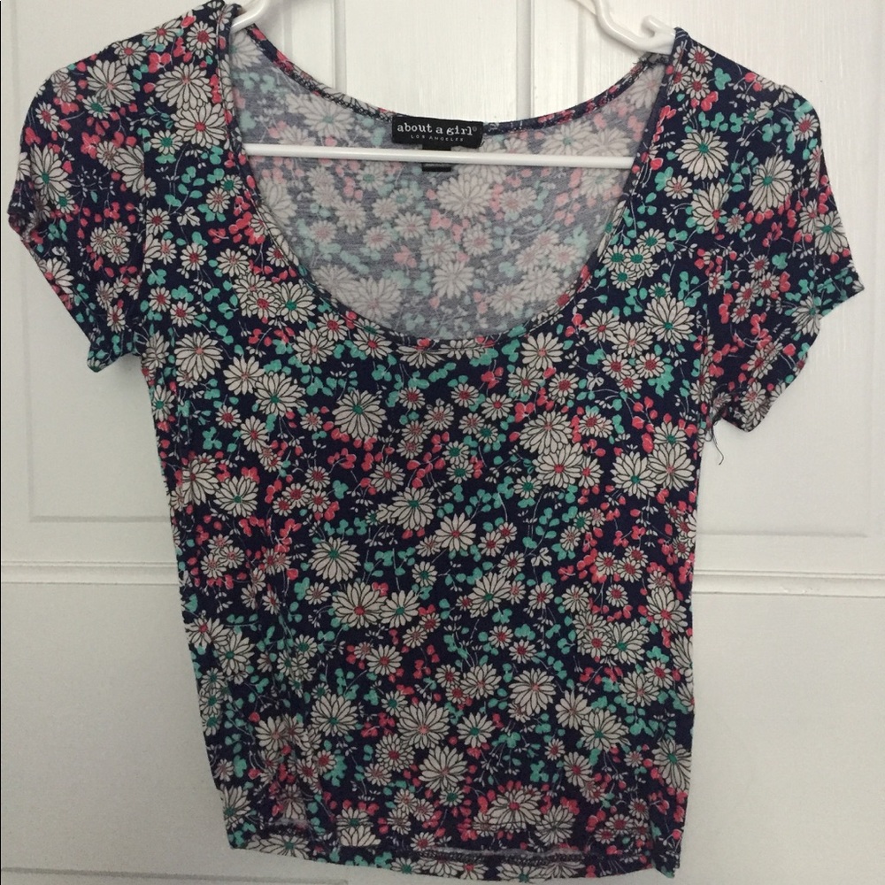 flower crop top