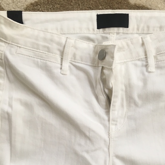 VINCE white high-rise boot cut jeans - Picture 7 of 8