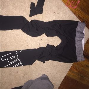 Pink workout leggin *** same day shipp!!!