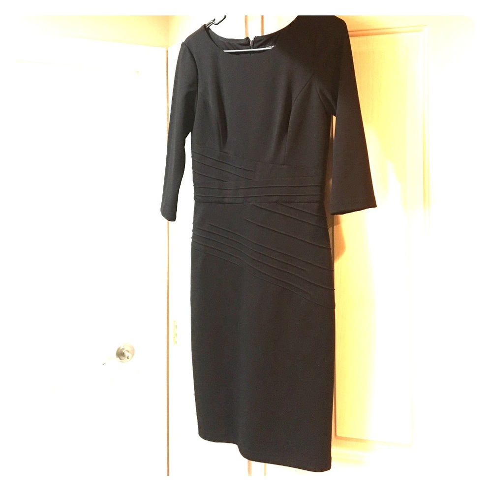Ellen Tracy dress with stitched details