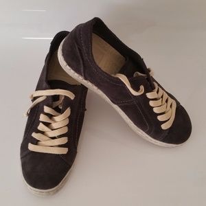 DOLCE VITA ZALEN  SUEDE SNEAKERS BLACK Sz 7.5