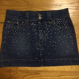 ⚜️ SALE VEGA JEANS Mini Jean Skirt