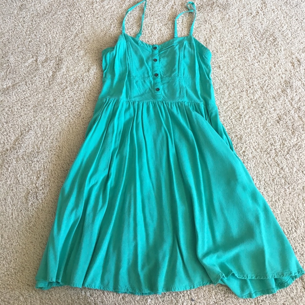Teal Express summer dress