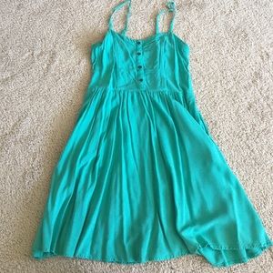 Teal Express summer dress