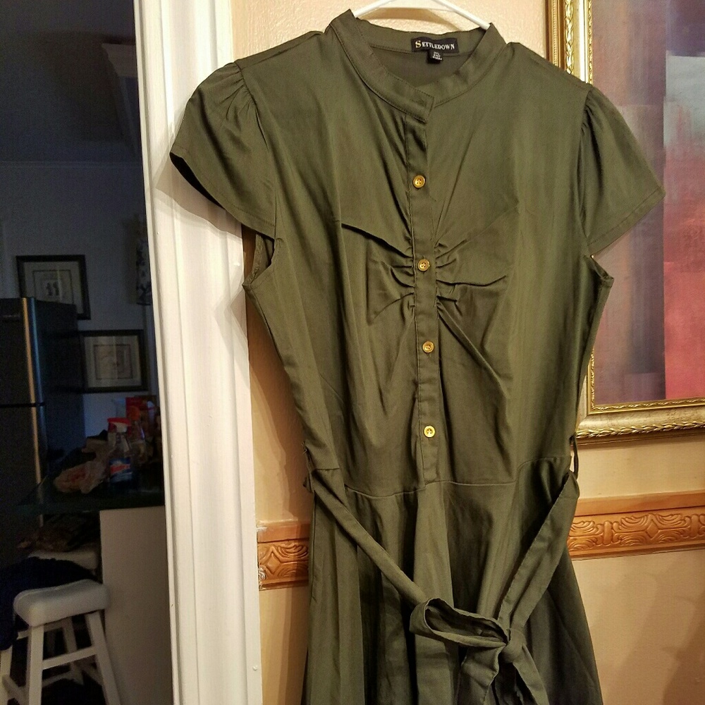 Olive Green dress
