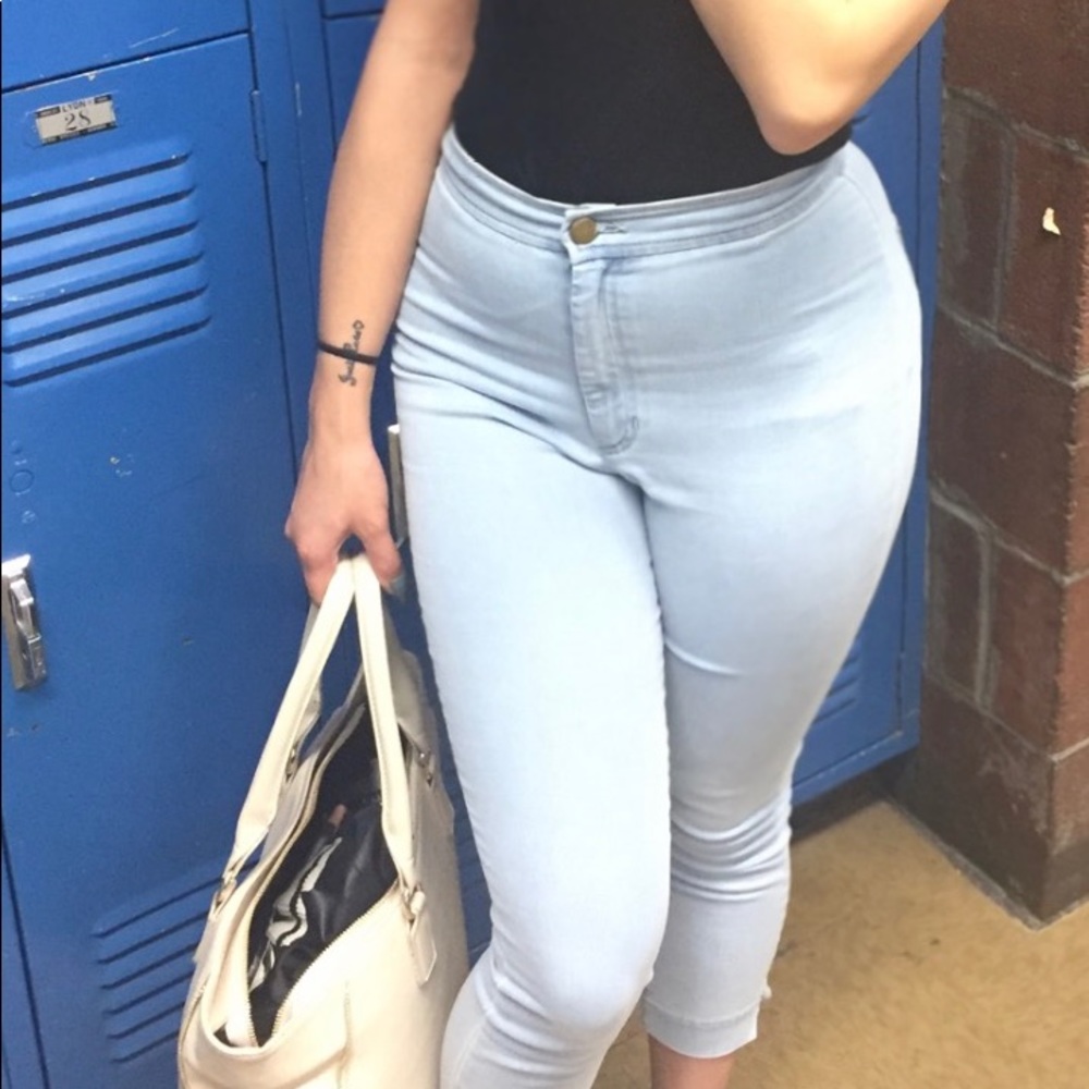 High waisted pants