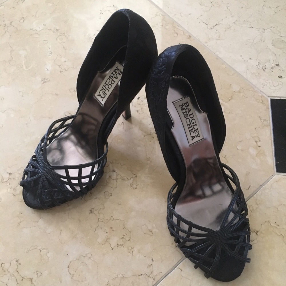 Badgley Mischka Spencer Heels - sz 6.5