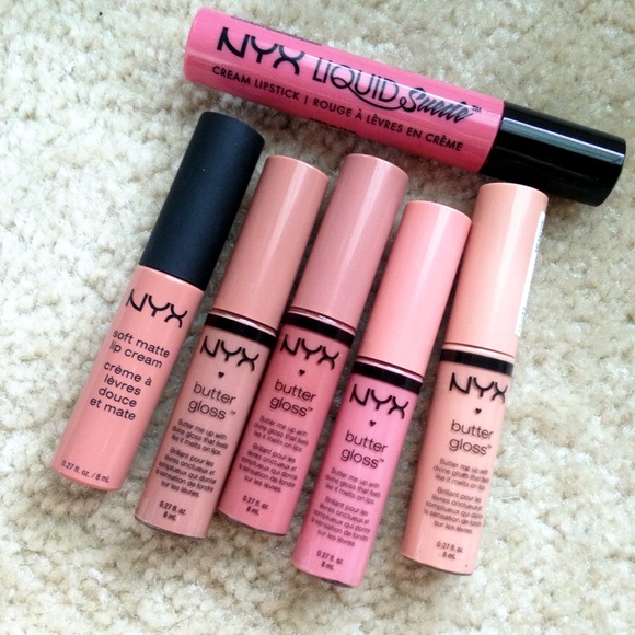NYX Other - NYX Butter Glosses, Soft Matte Lip, & Liquid Suede