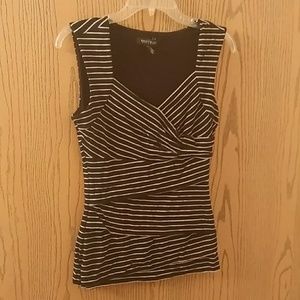 White House Black Market Striped Top