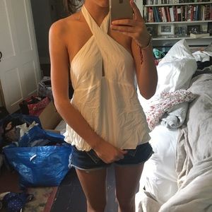 zara halter top size m