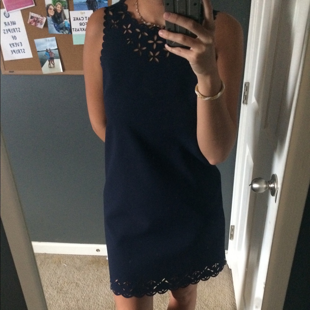 Navy blue J.Crew dress