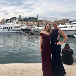 Floor Length XSCAPE formal gown