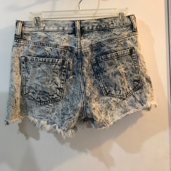 Ripped Jean Shorts - Picture 2 of 3