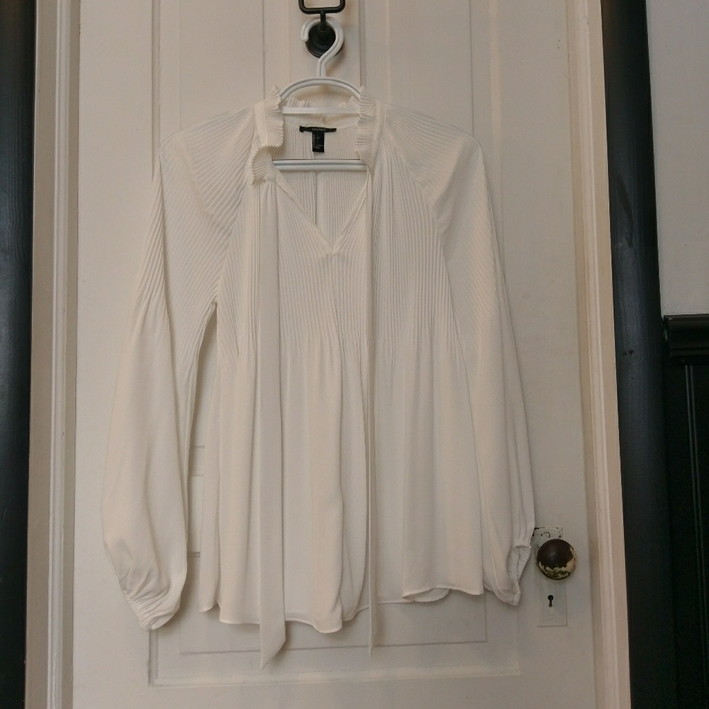 Pleated Sleeve Top