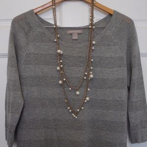 Banana Republic gray sweater