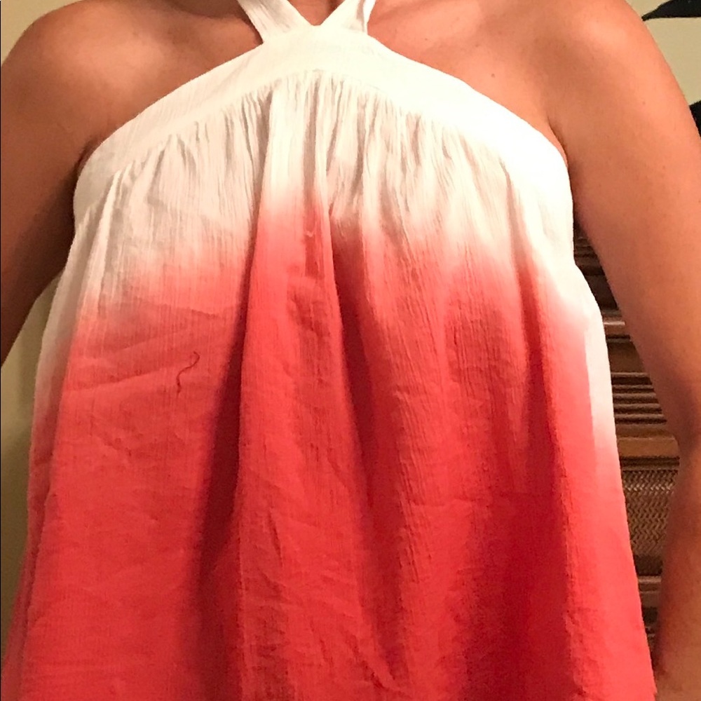 Brand new halter top with open back