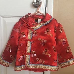 Vintage! Girls Chinese Chi-Pao Jacket and Pants