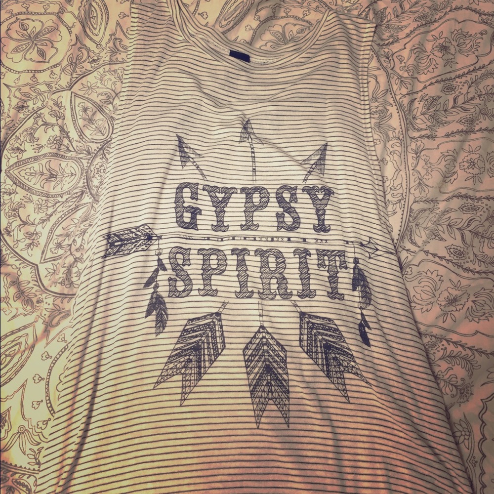 Gypsy Spirit muscle tank ✌🏻