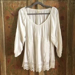 Billabong peasant blouse