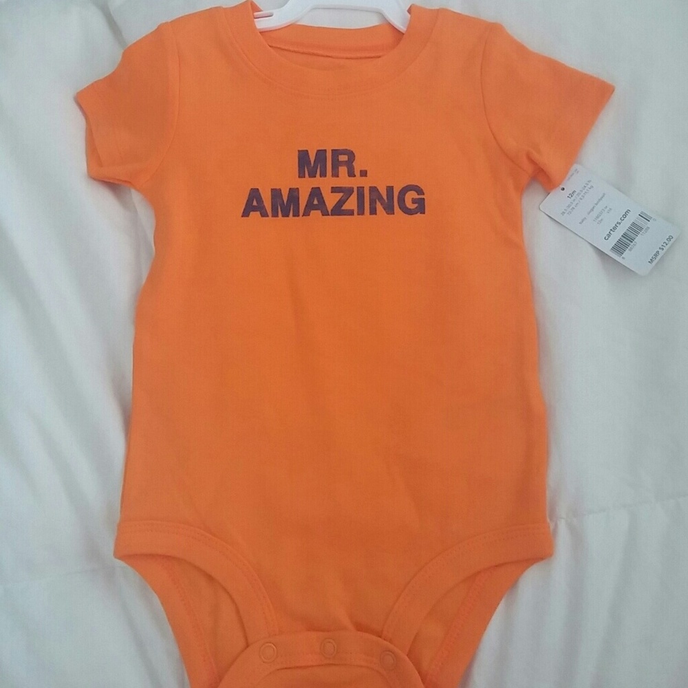 Carter's boy's onesie
