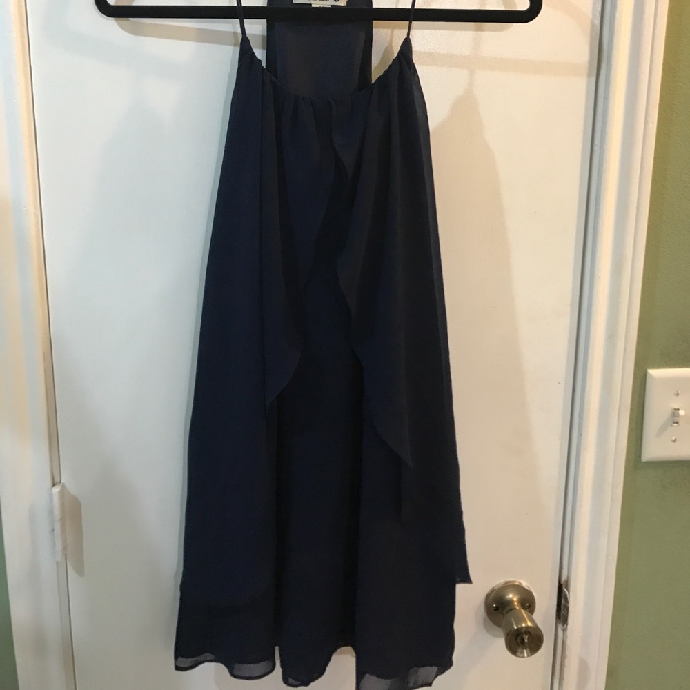 Blue dress