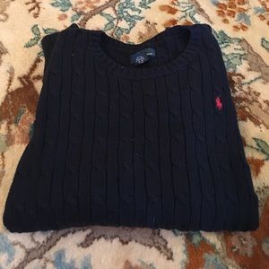 polo navy sweater