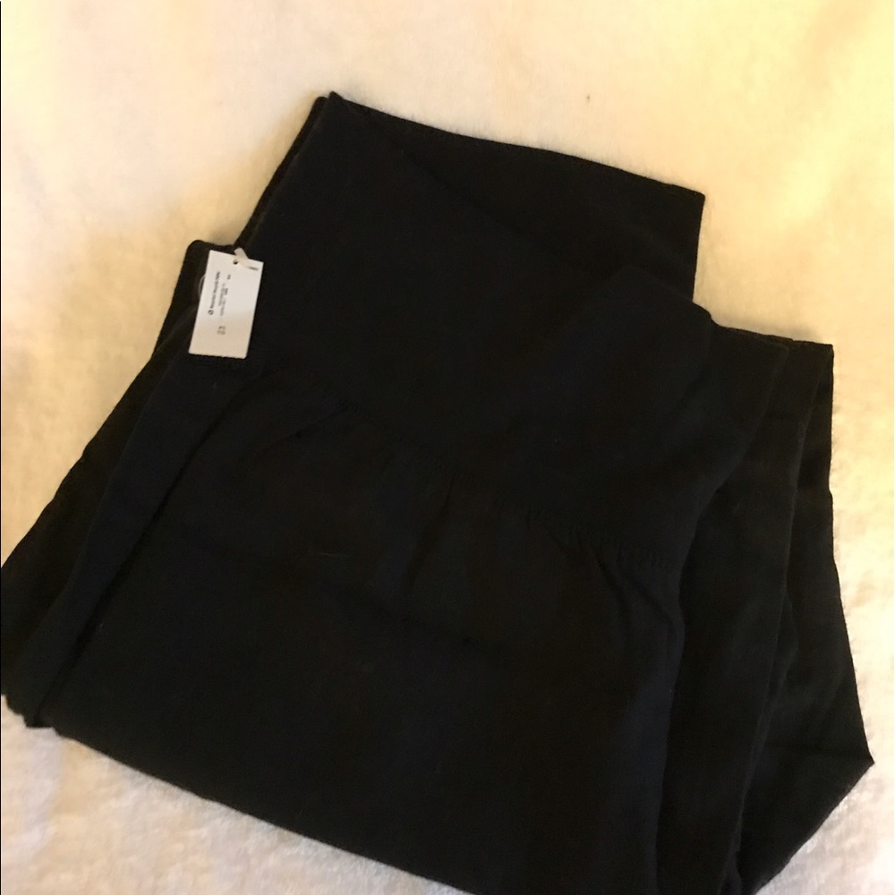 Old navy linen wide leg maternity pants