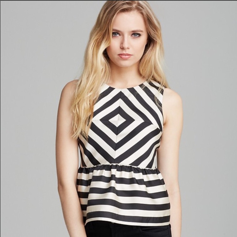 Anthropologie Dolce Vita Peplum top