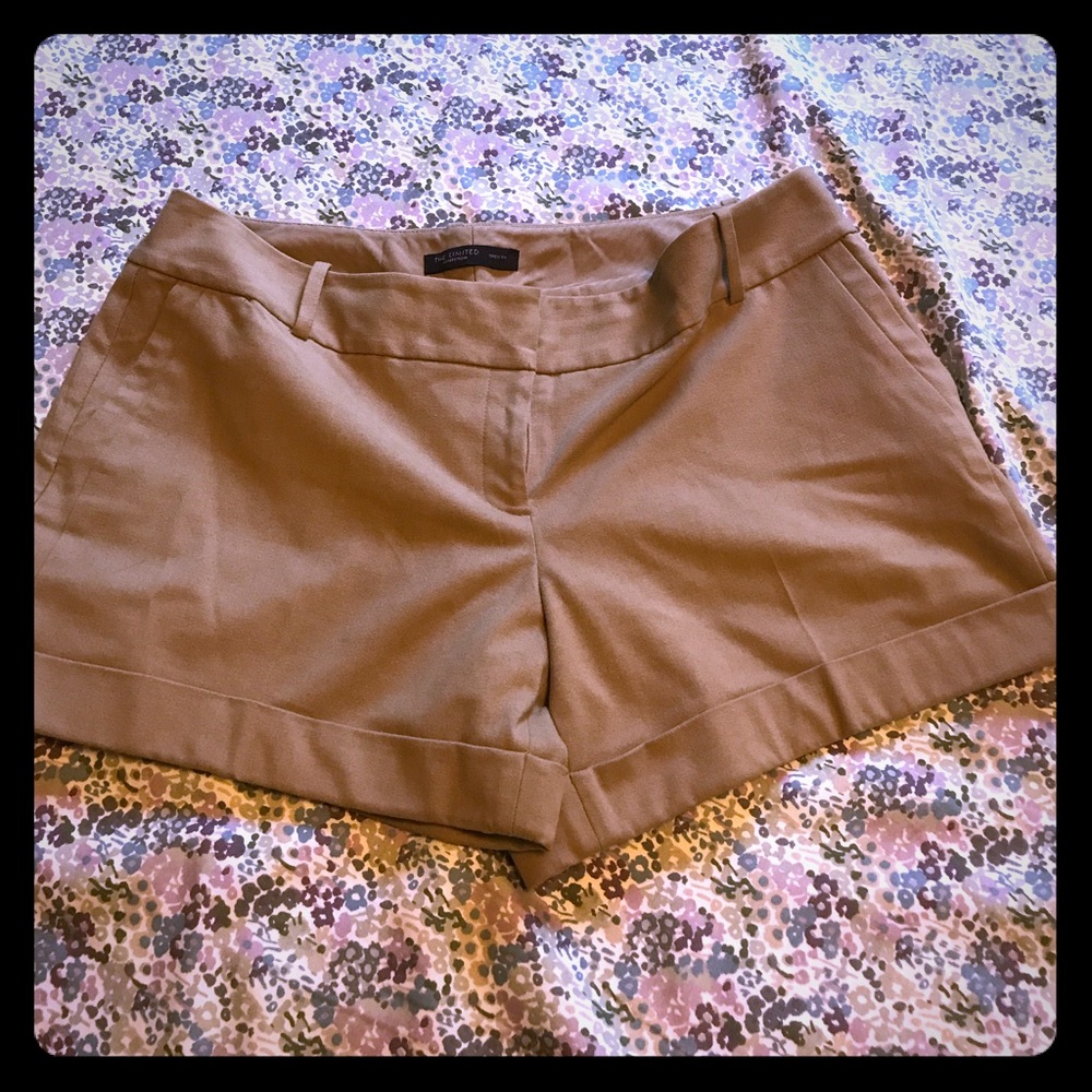 Limited tan shorts