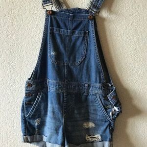 Forever 21 Short Overalls Women 🆕