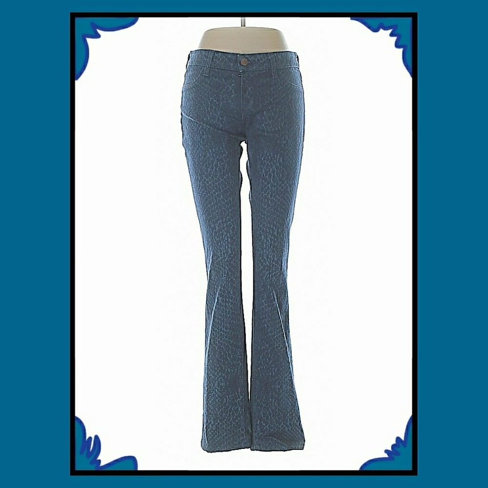 DAVID KAHN Jeans w/ Stylish Pattern