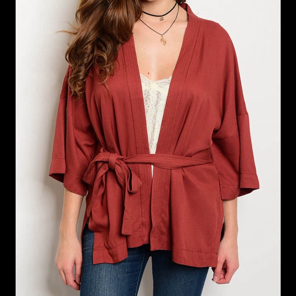 🎈SALE🎈3/4 Sleeve Cardigan Kimono