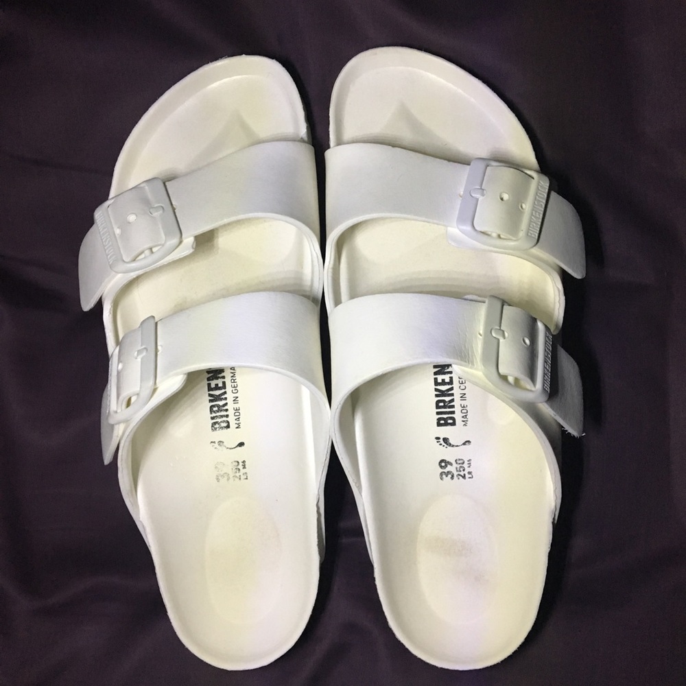 White Birkenstocks