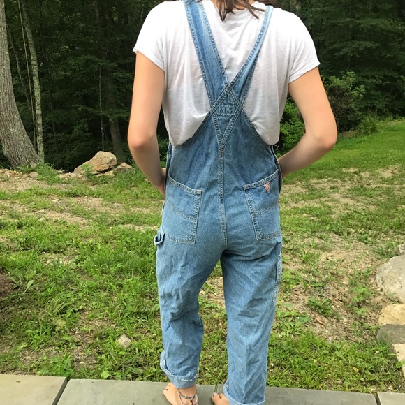 Authentic Vintage Guess Overalls - Picture 2 of 6