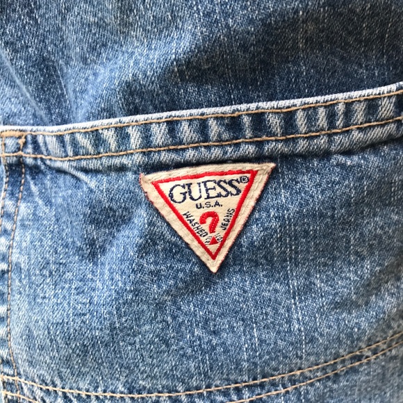 Authentic Vintage Guess Overalls - Picture 3 of 6