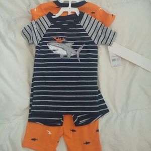 4 piece boy's pajamas