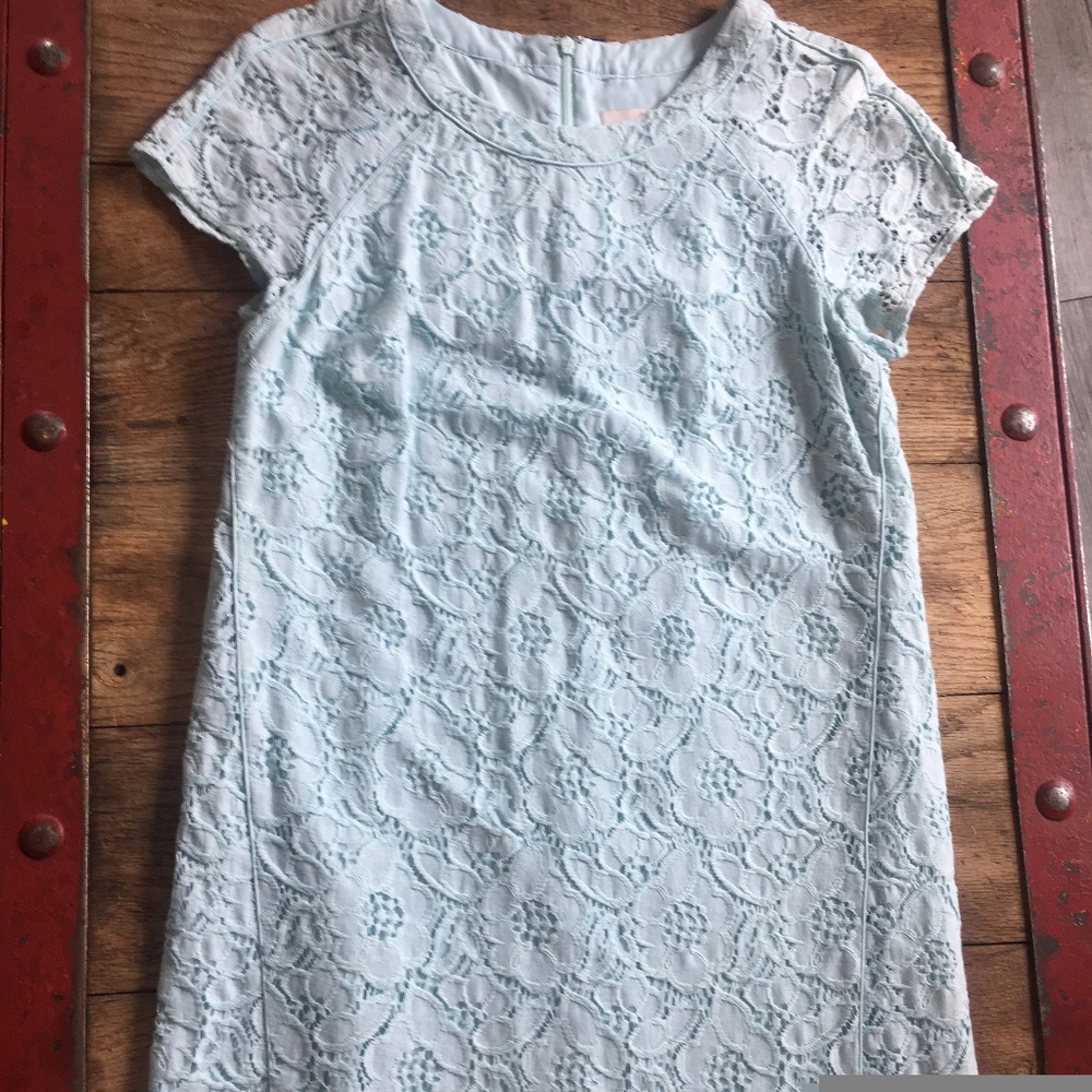 Blue Lace Dress