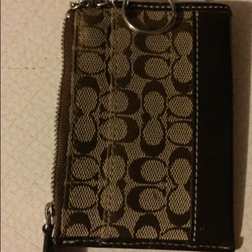 Coach key wallet