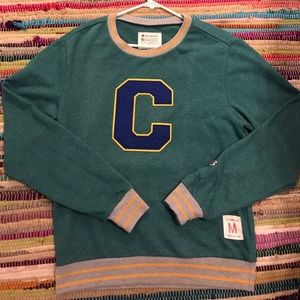 Green champion sweatshirt