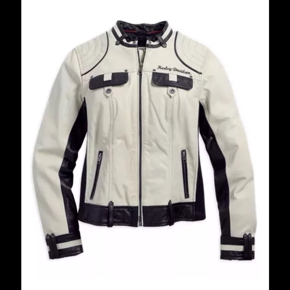 NWT - RARE - Harley Davidson AMELIA Leather Jacket