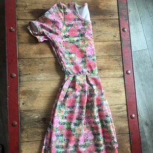 Floral and Stripped Dress, JACKPOT!