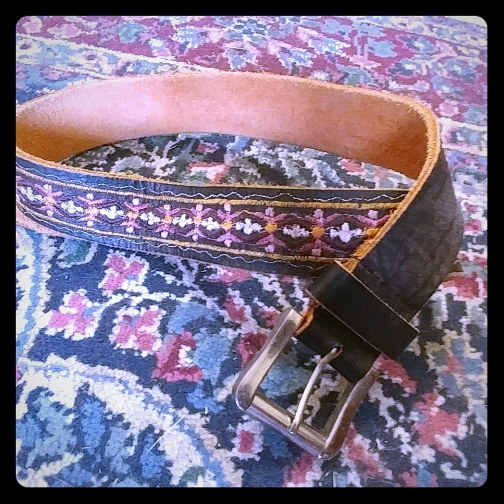 Embroidered Belt