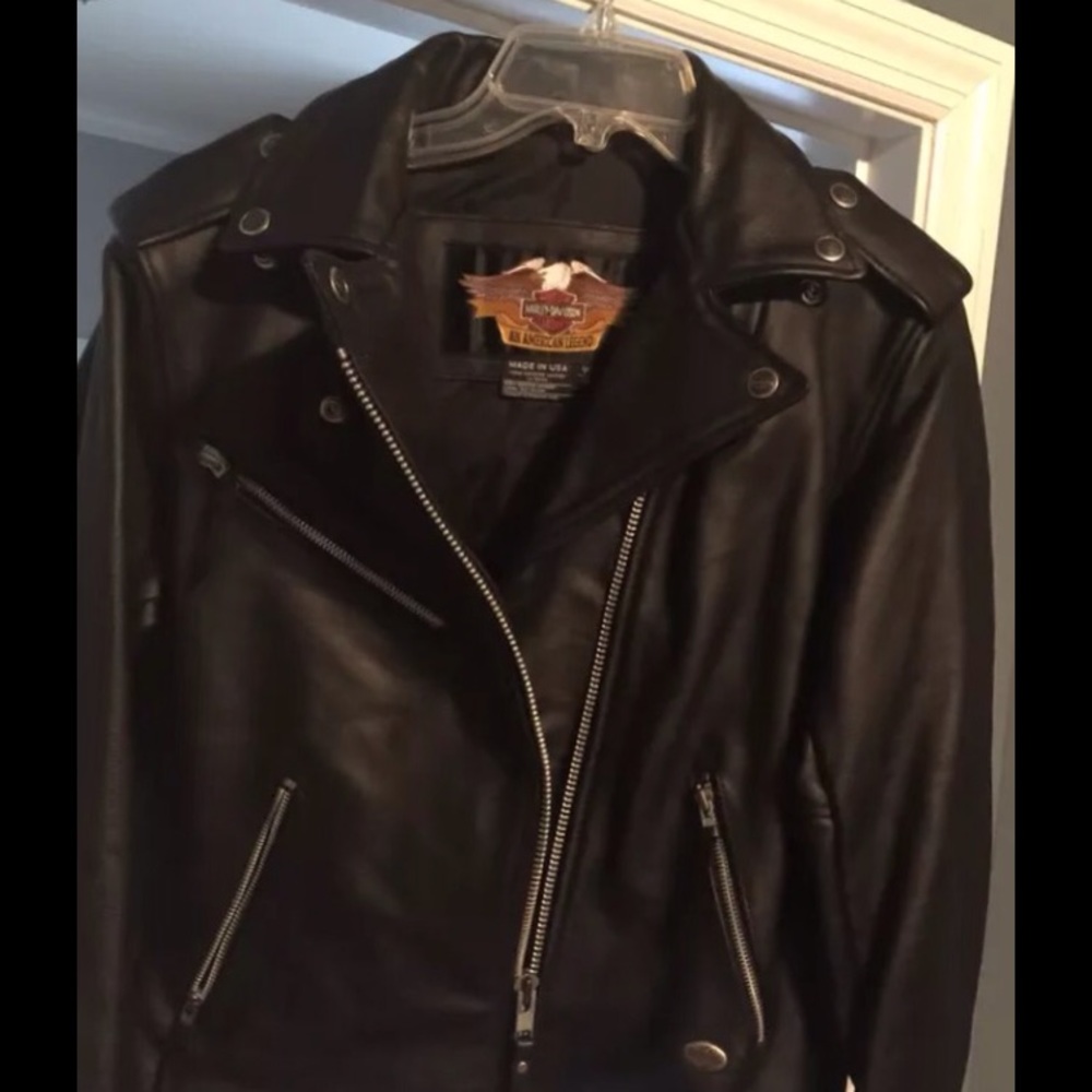 NWOT - Harley Davidson Leather Jacket -Sz Medium