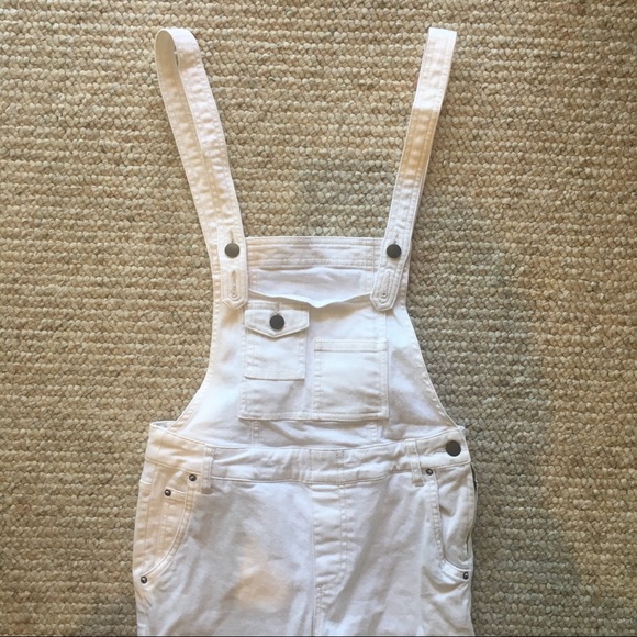 White Free People Overalls - Picture 2 of 3